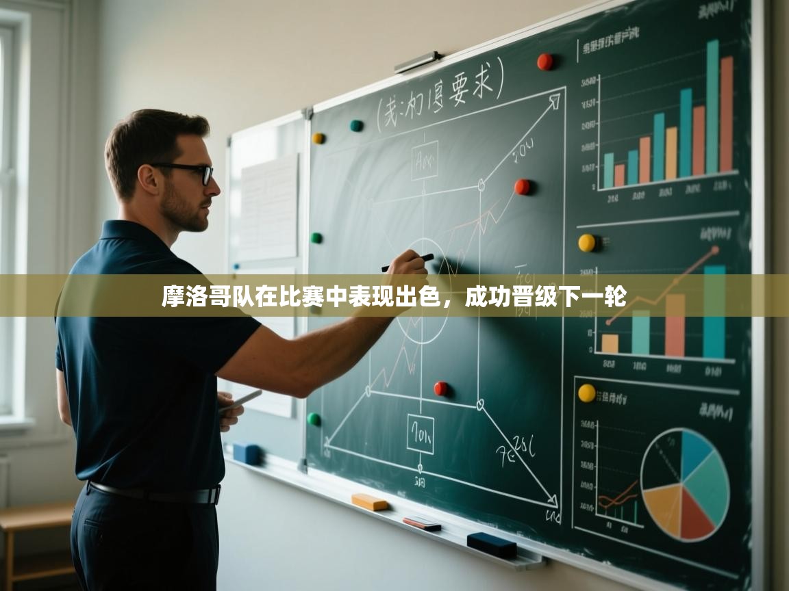 摩洛哥队在比赛中表现出色，成功晋级下一轮